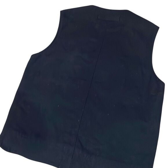 Duluth Trading Co Men’s Large Black with Interior Khaki Fleece Full Zip Hunting - Picture 5 of 11